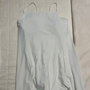 White athletic dress